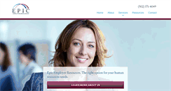 Desktop Screenshot of epicemployerresources.com